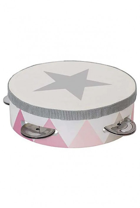 Tambourin rose ELEMENTS FOR KIDS/JABADABADO