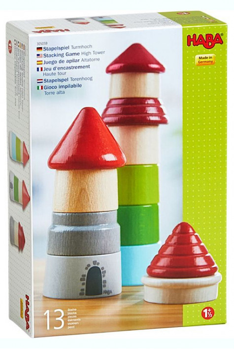 Jeu d'encastrement Haute Tour HABA Jeu d'encastrement Haute Tour HABA
