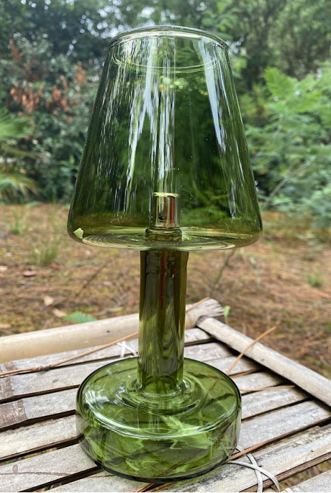 Lampe à huile Dining Green S BAZARDELUXE Lampe à huile Dining Green S BAZARDELUXE