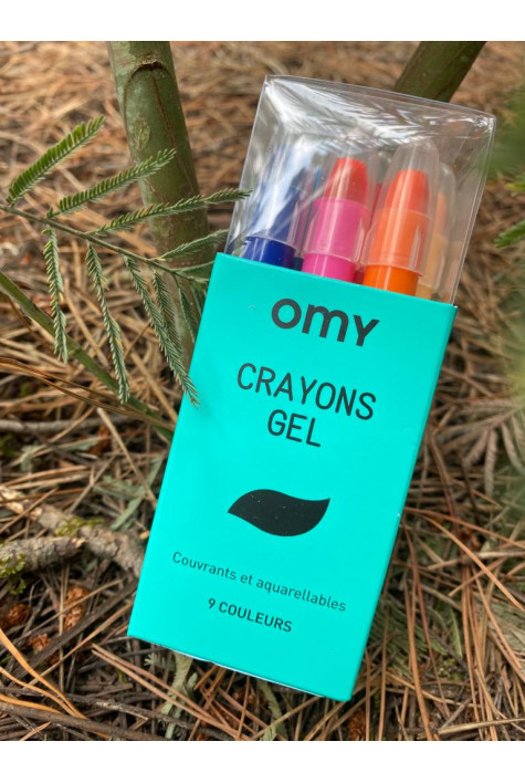 Boîte de 9 crayons gel OMY