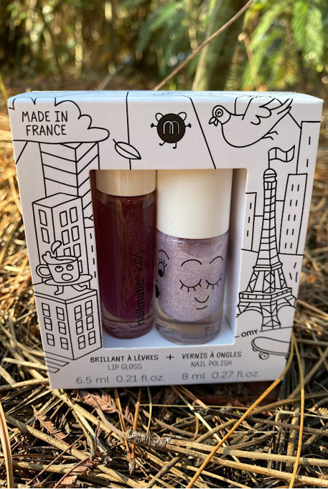 Coffret duo rollette + vernis Lovely City NAILMATIC Coffret duo rollette + vernis Lovely City NAILMATIC
