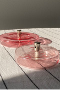 Lampe à huile Tea Light Pink M BAZARDELUXE Lampe à huile Tea Light Pink M BAZARDELUXE