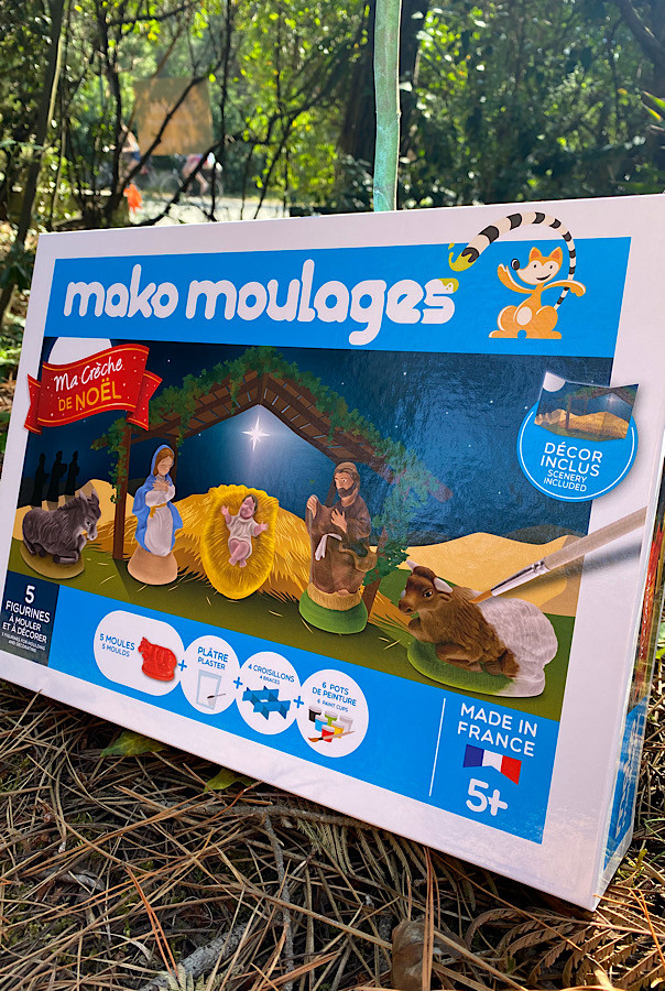 Mako moulages - Ma crèche de Noël - 5 moules