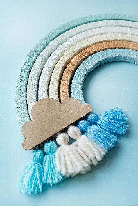 DIY Rainbow beach KOKO CARDBOARDS