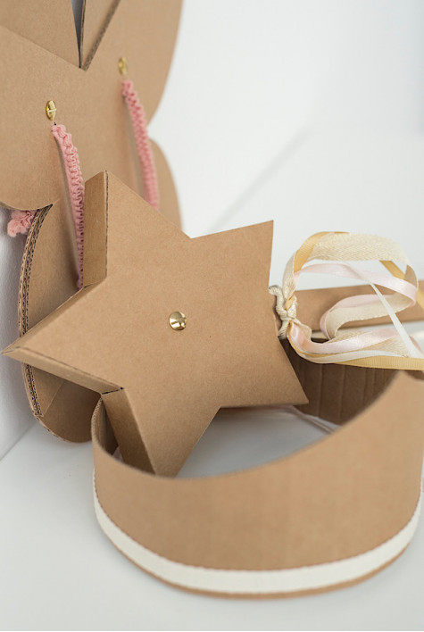 DIY déguisement Fairy KOKO CARDBOARDS