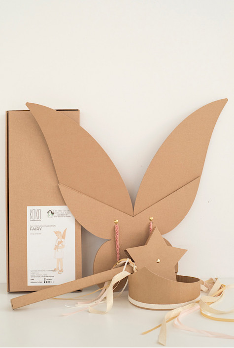 DIY déguisement Fairy KOKO CARDBOARDS