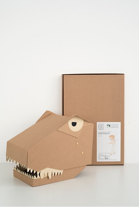 DIY déguisement T-Rex KOKO CARDBOARDS