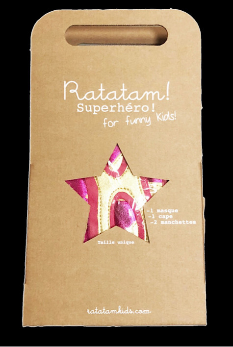 Déguisement Supergirl rose RATATAM