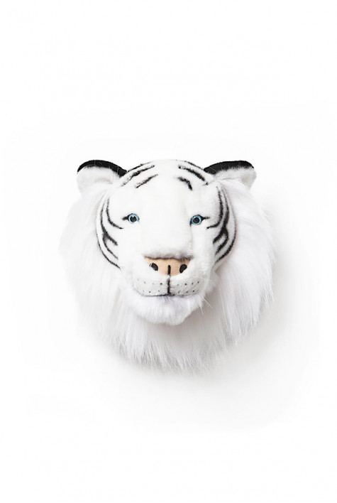 Trophée tigre blanc WILD AND SOFT Trophée tigre blanc WILD AND SOFT