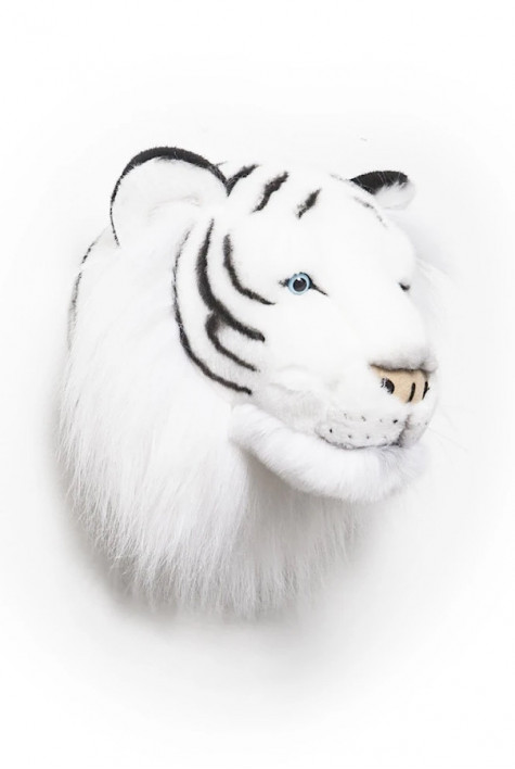 Trophée tigre blanc WILD AND SOFT Trophée tigre blanc WILD AND SOFT