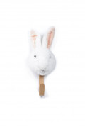 Porte-manteau Mini lapin blanc WILD AND SOFT Porte-manteau Mini lapin blanc WILD AND SOFT