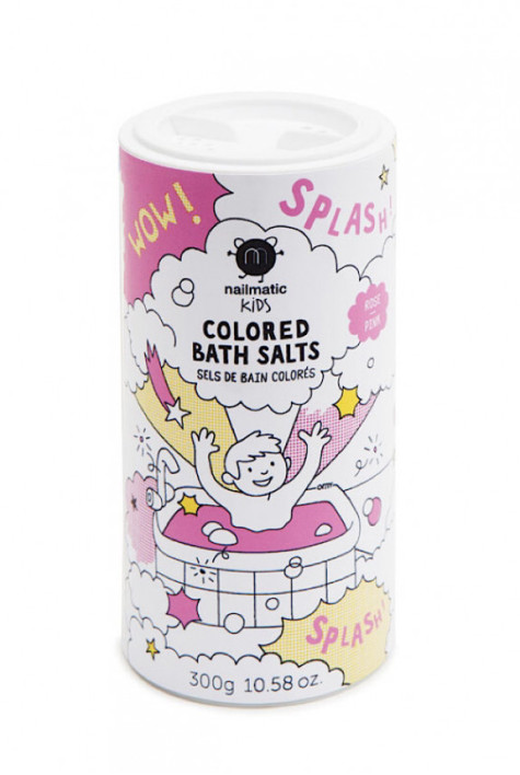 Sels de bain moussants rose NAILMATIC