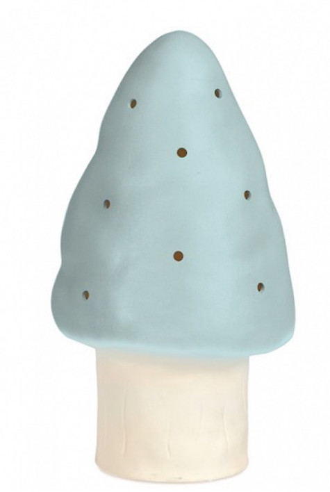 Lampe petit champignon bleu EGMONT