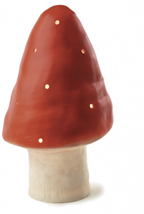 Lampe petit champignon rouge EGMONT