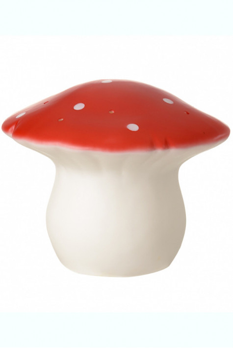 Lampe champignon moyen rouge EGMONT