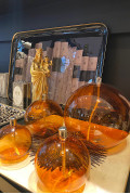 Lampe à huile sphère light amber 3XL BAZARDELUXE Lampe à huile sphère light amber 3XL BAZARDELUXE