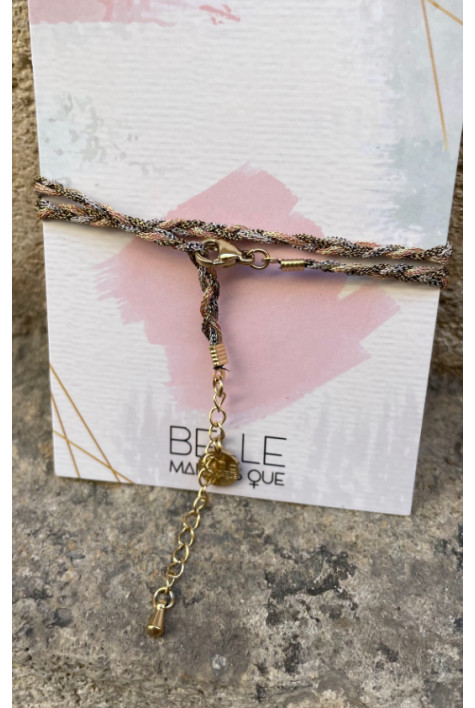 Bracelet message "Meilleur" BELLE MAIS PAS QUE