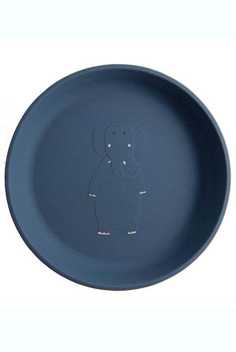 Assiette en silicone Mrs Elephant TRIXIE BABY