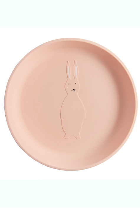 Assiette en silicone Mrs Rabbit TRIXIE BABY