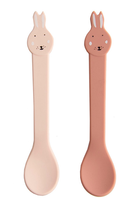 2 cuillères en silicone Mrs Rabbit TRIXIE BABY