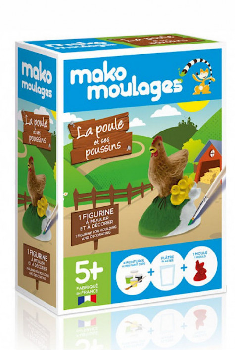 La poule et ses poussins MAKO