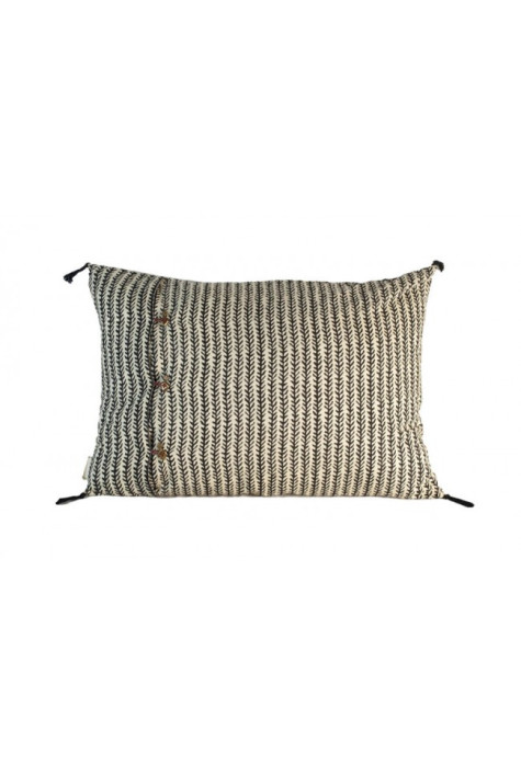 Coussin brodé Epines BONCOEURS