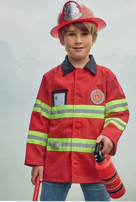 Déguisement de Pompier avec accessoires 4/7 ans SOUZA