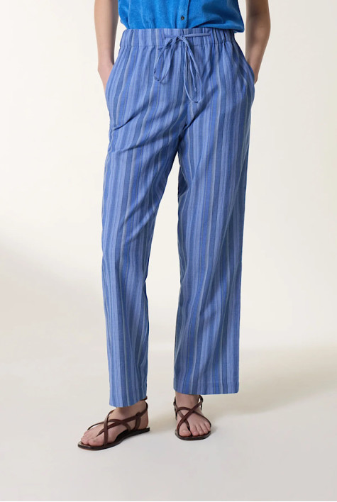 Pantalon Permin Strght blue LEON & HARPER