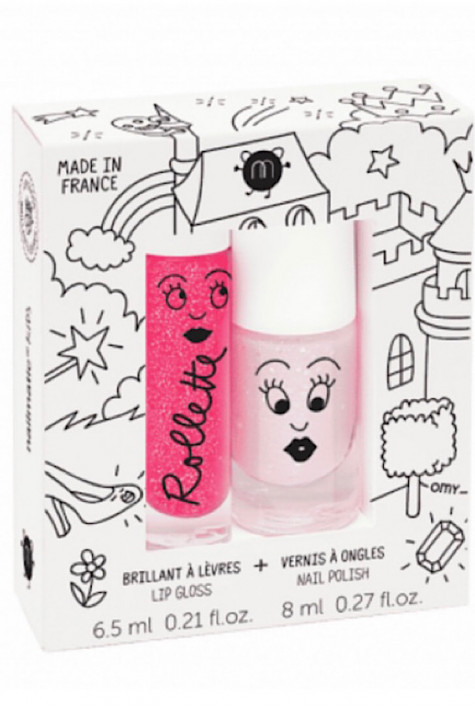 Coffret duo rollette + vernis Fairytales NAILMATIC Coffret duo rollette + vernis Fairytales NAILMATIC