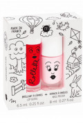 Coffret duo rollette + vernis Kids Cottage NAILMATIC Coffret duo rollette + vernis Kids Cottage NAILMATIC