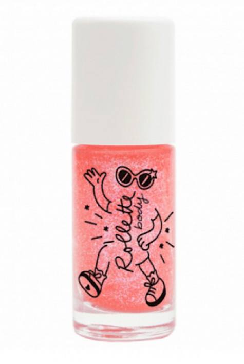 Rollette pailleté pour le corps Fraise NAILMATIC Rollette pailleté pour le corps Fraise NAILMATIC